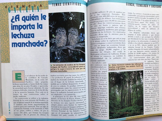Explorando El Planeta Tierra [Prentice Hall Ciencia] 184 pages with no damage