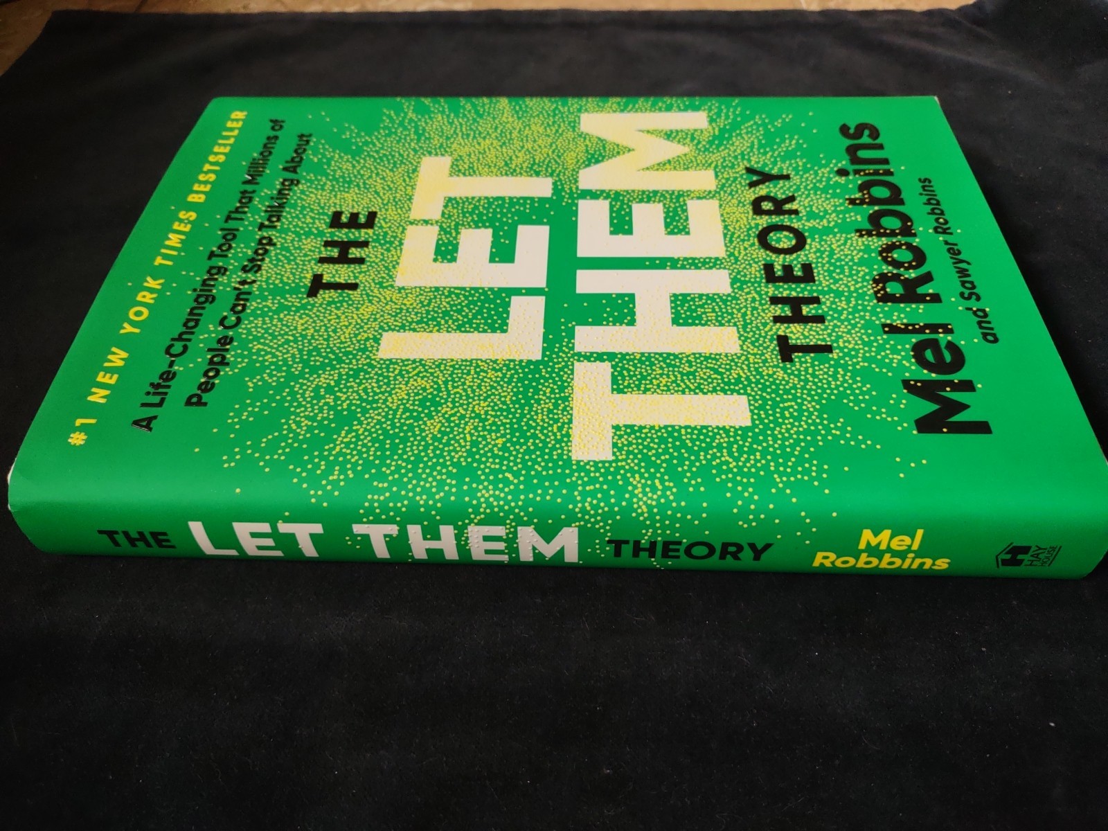 THE LET THEM THEORY Mel Robbins 1st Edition Hardcover Book Self Help Feel Great