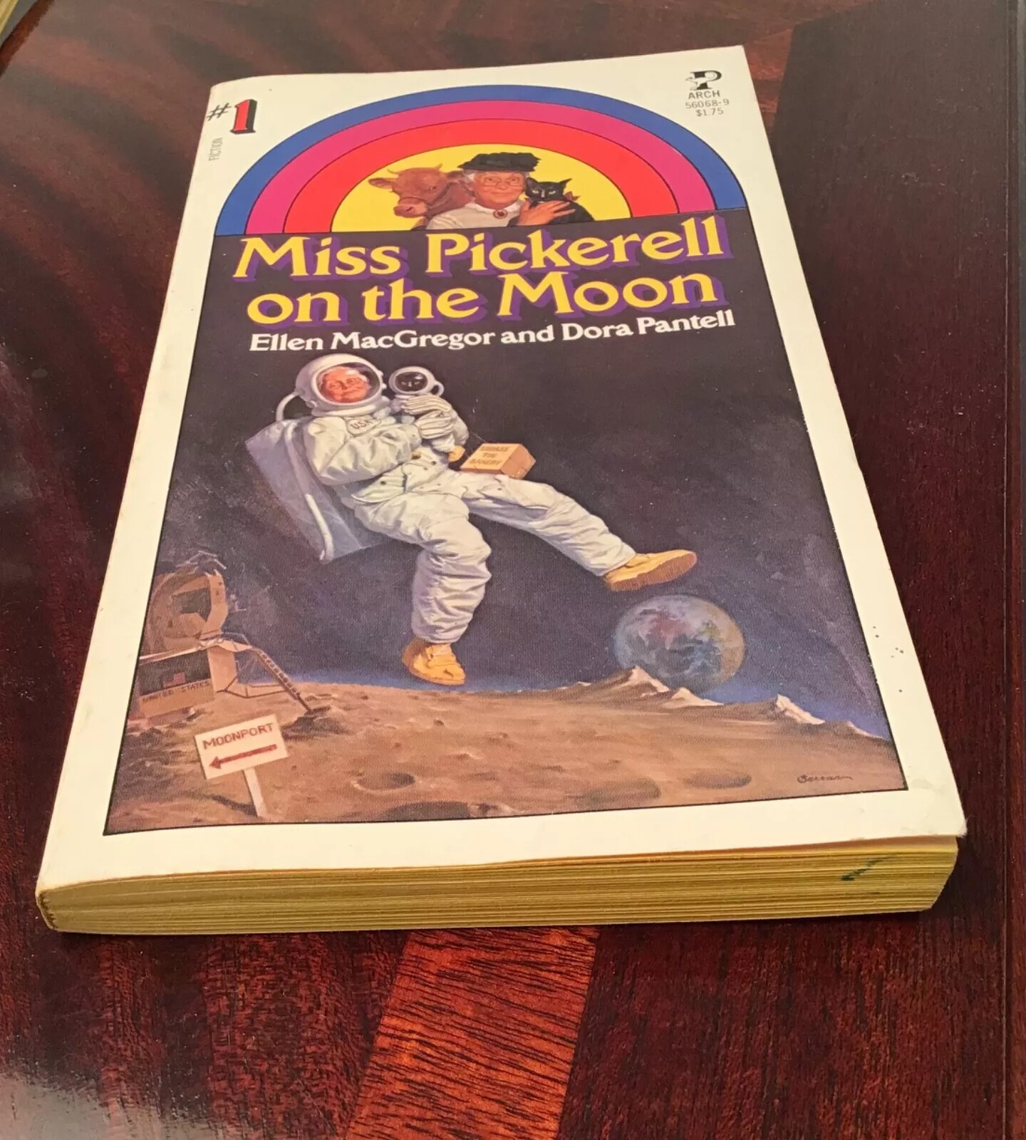 Miss Pickerell On The Moon Ellen MacGregor 1980 Paperback