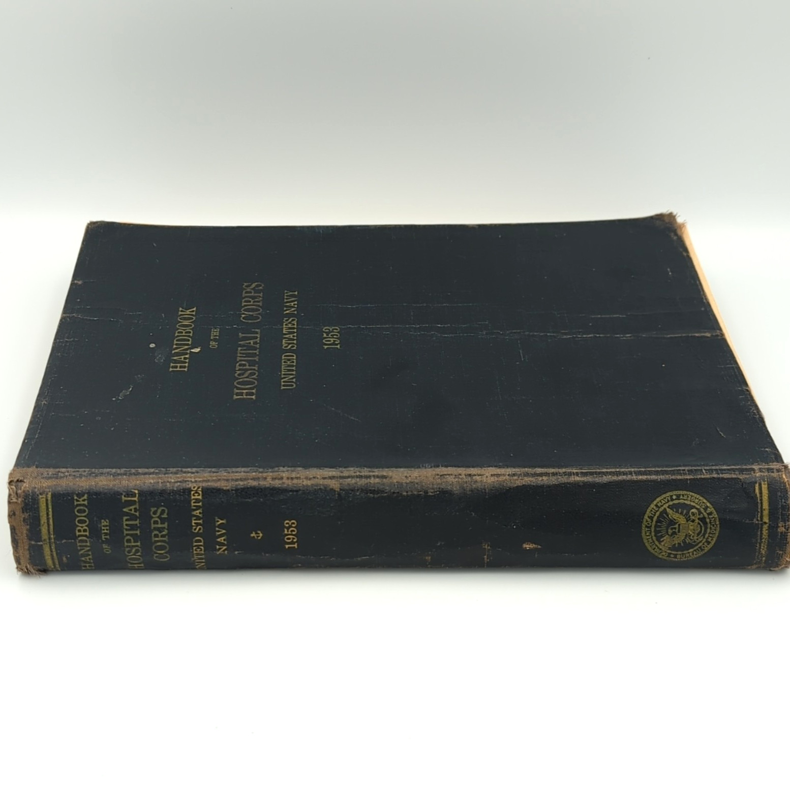 1953 Handbook of the Hospital Corps United States Navy USN Medical Book