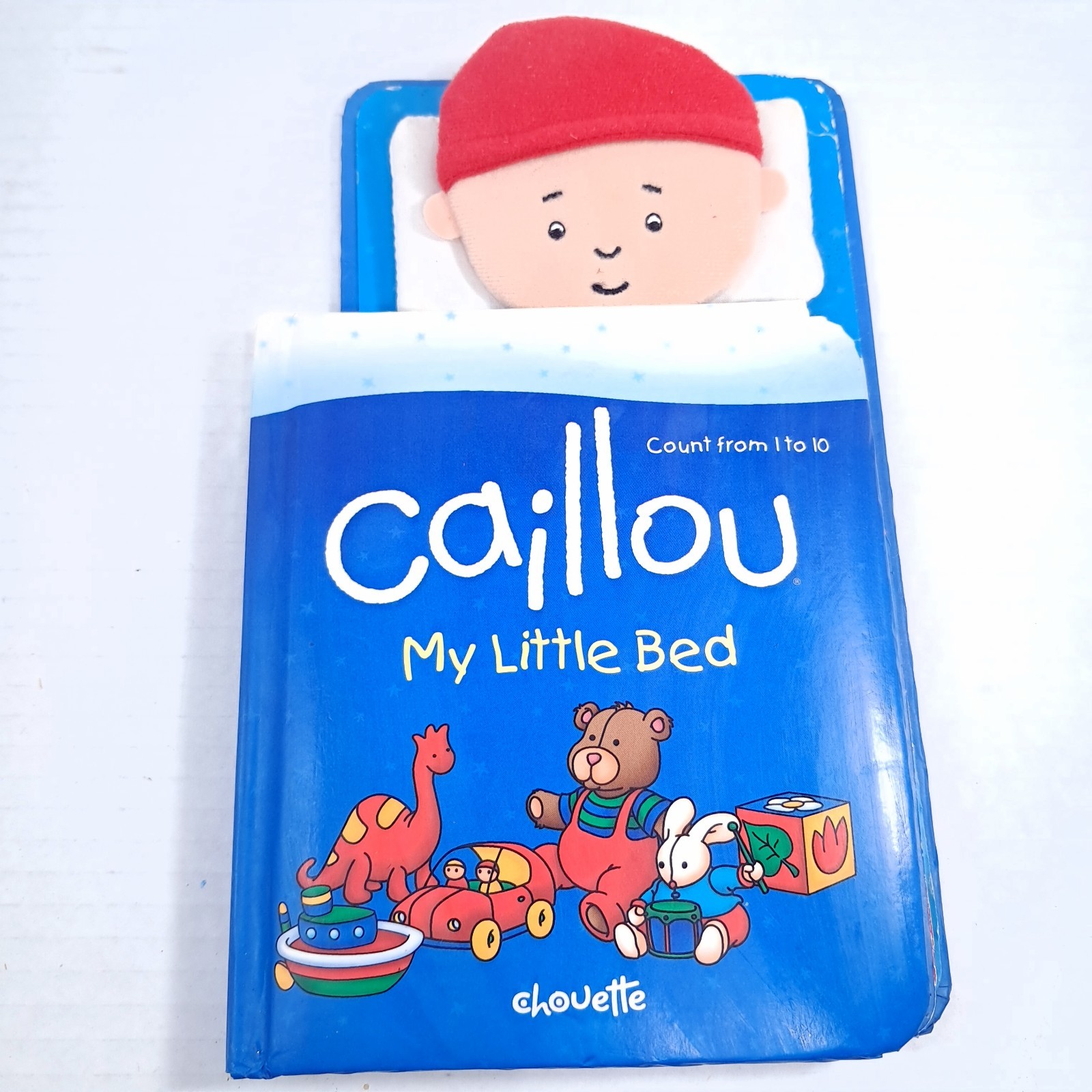 Caillou: My Little Bed Count from 1 to 10 book Chouette 2012 bedtime learning