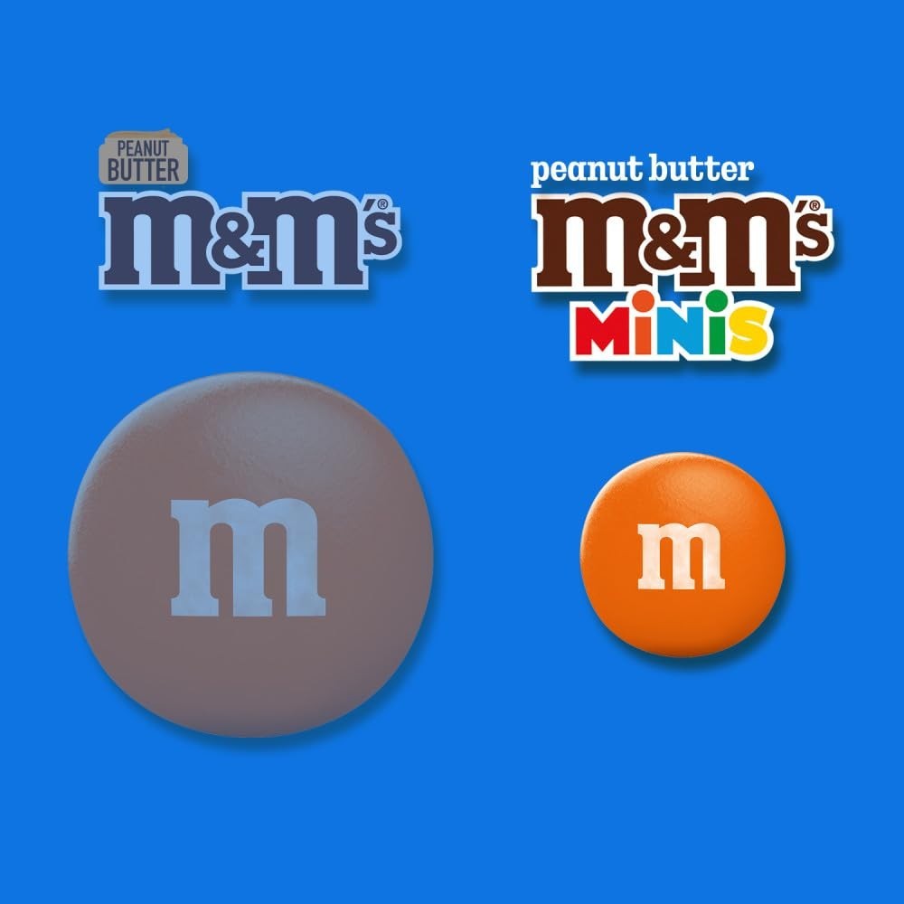 Resealable 8.6 Oz Minis Peanut Butter Milk Chocolate Candy for Holiday Baking