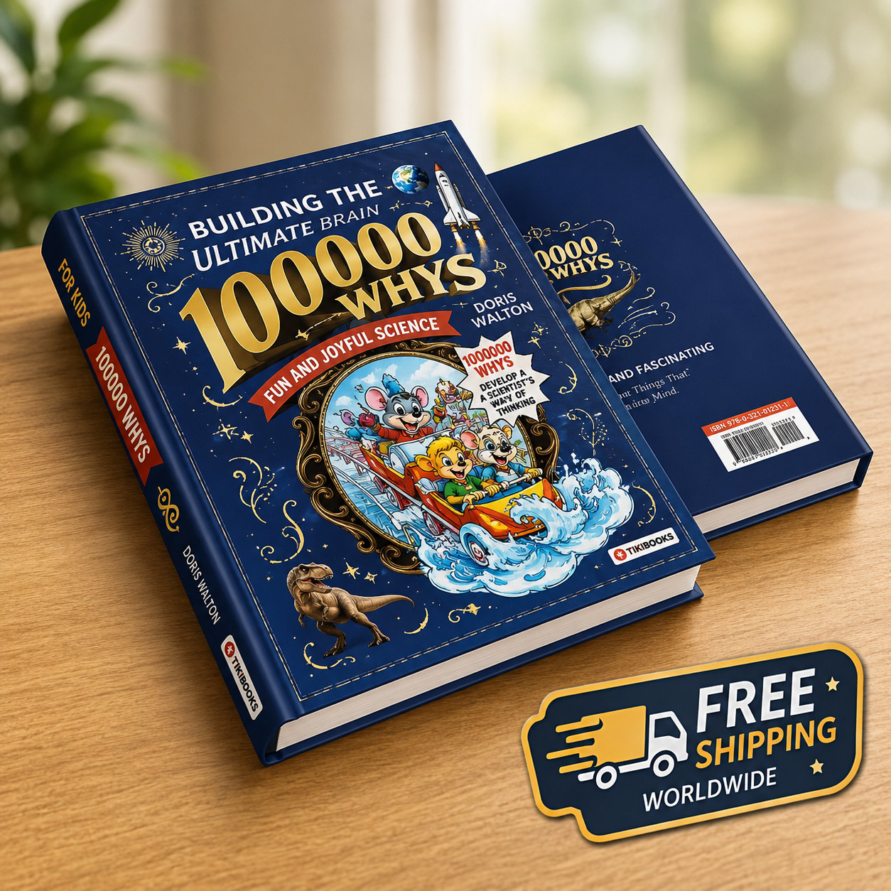 100000 Whys: Building The Ultimate Brain for Kids English Version Fun Science