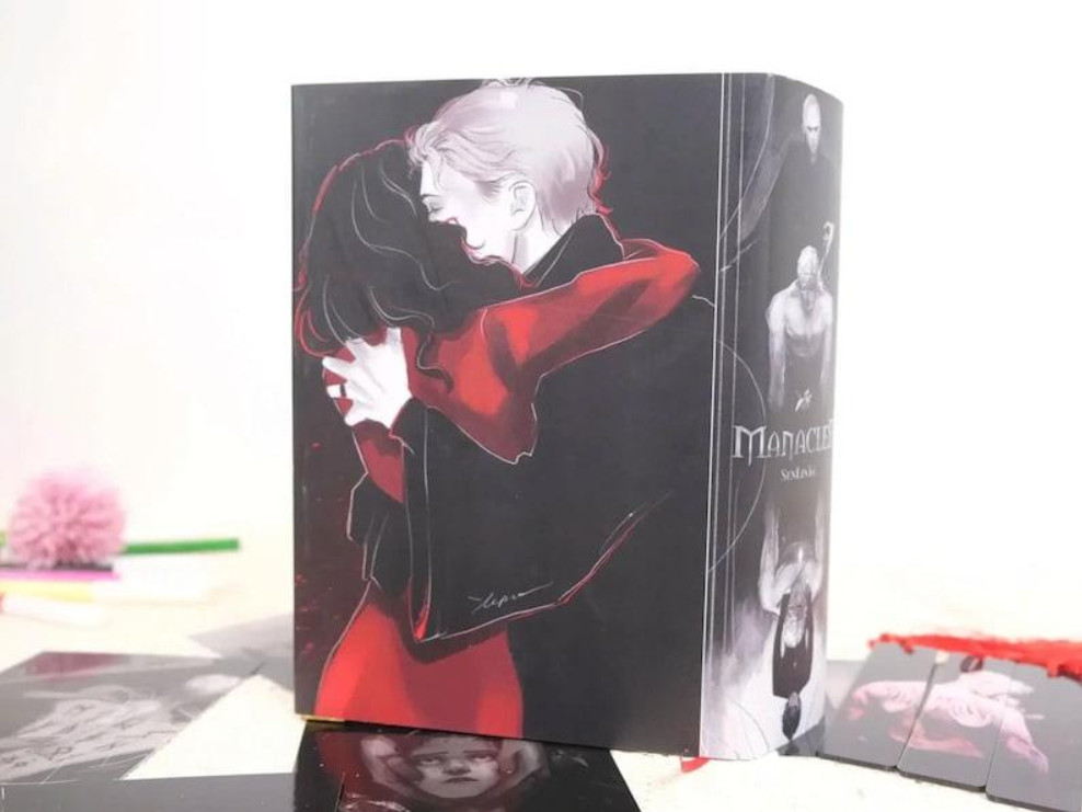 Entire Manacled Book with Illustrations – Hardcover by SenLinYu – 3 in 1