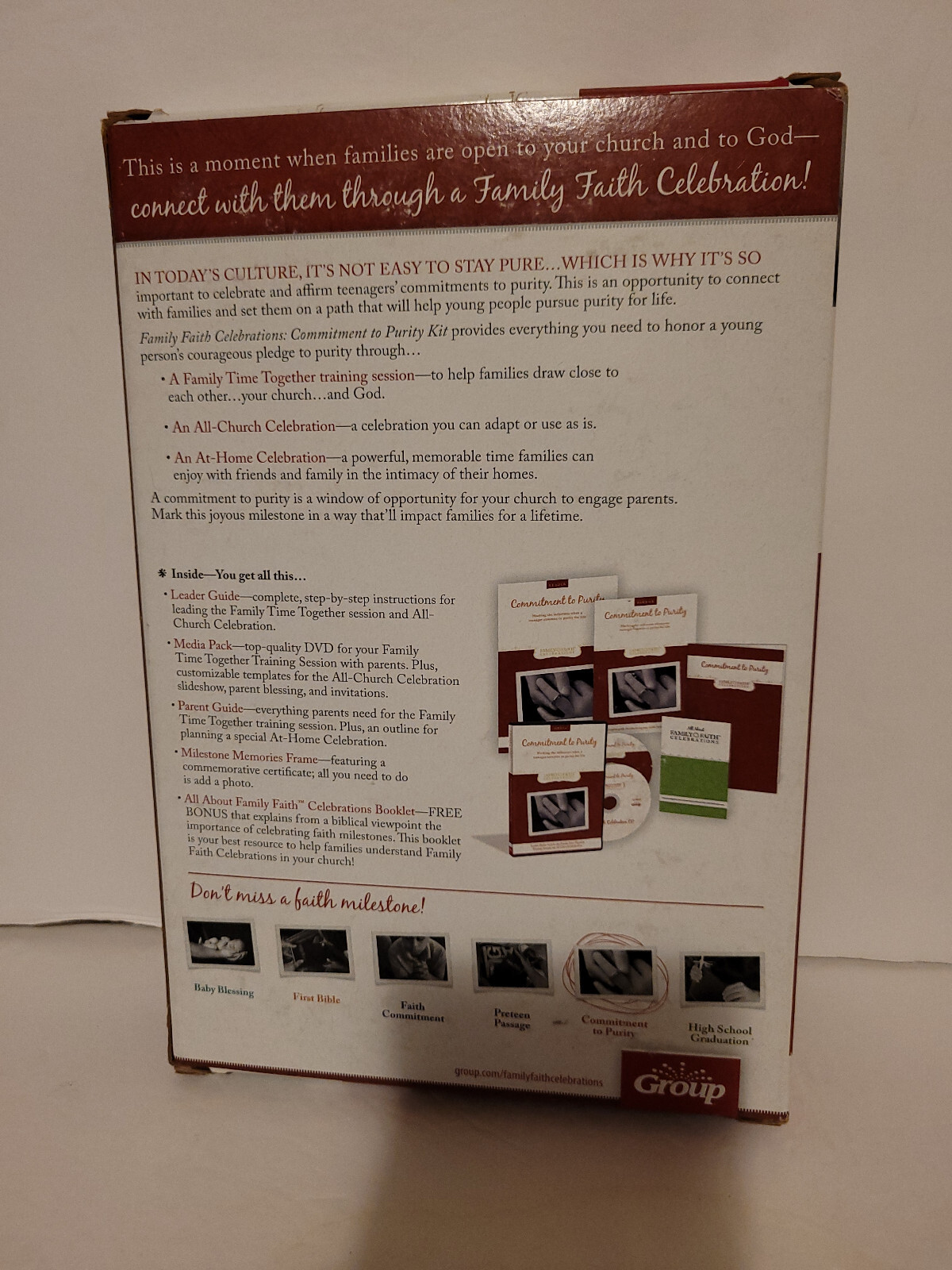Commitment to Purity: Milestone Leader Kit (Group Publishing) – NEW (other)