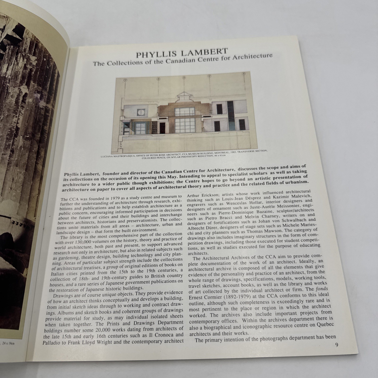 Drawing into Architecture 20th Century Drawings Architectural Design Profile