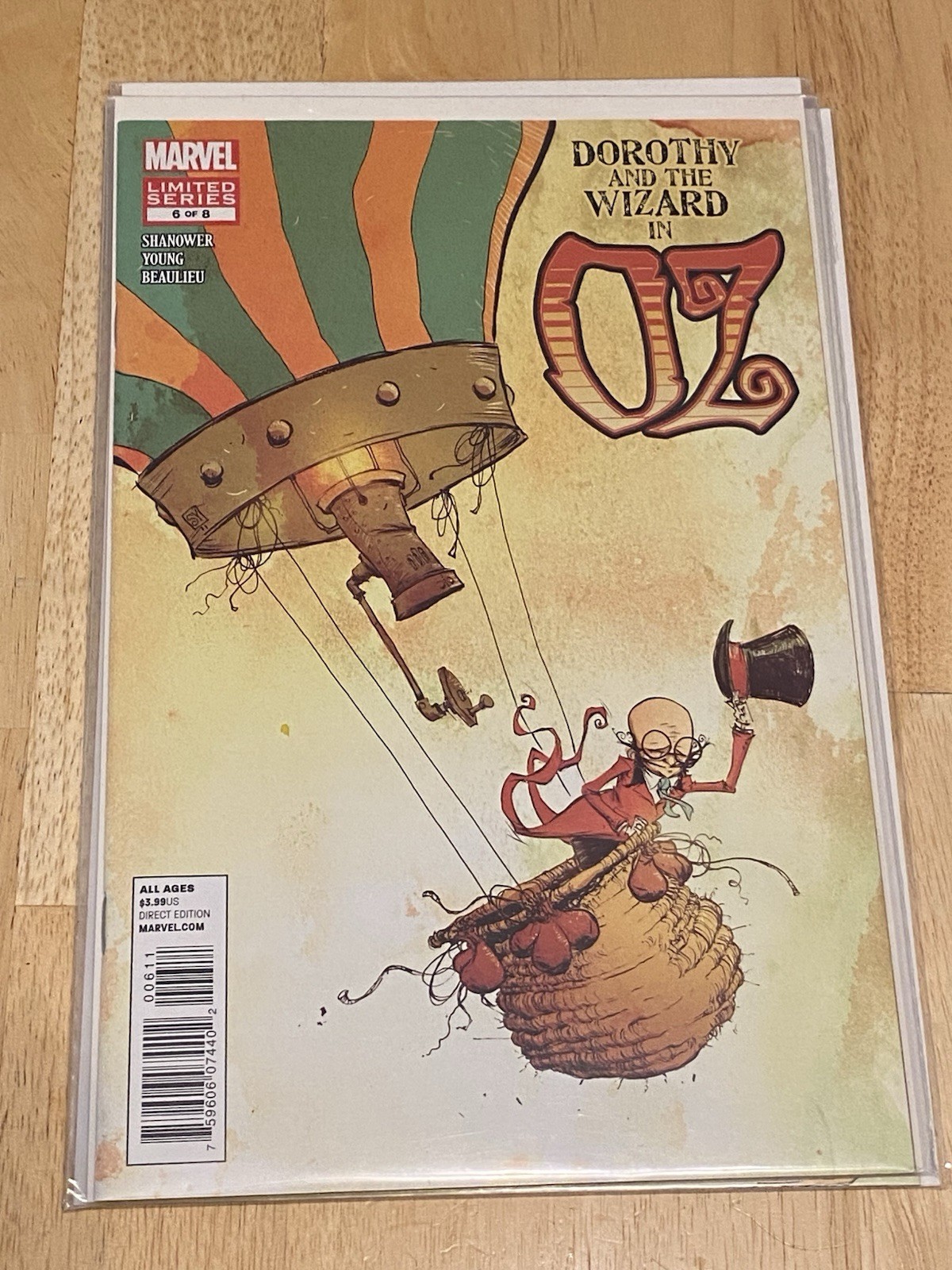 Lot Of 3 Dorothy And The Wizard In Oz Marvel Comics # 4, 6, & 7 Skottie Young