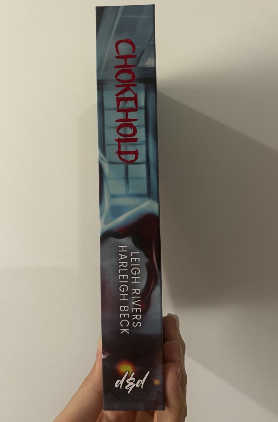 SIGNED D&D Dark & Disturbed: Chokehold By Leigh Rivers & Harleigh Beck New