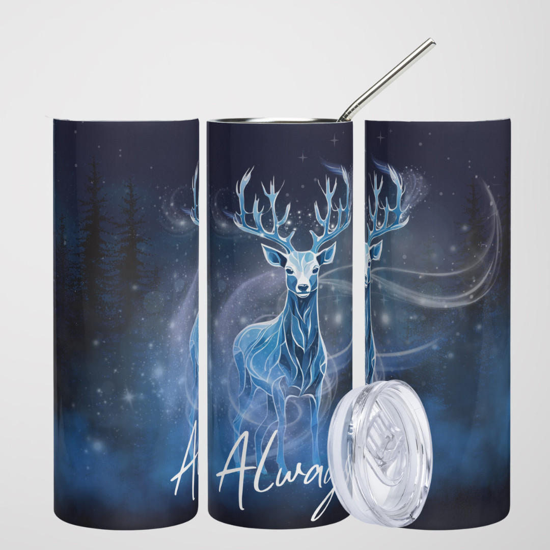 Harry Potter Valentines Day Tumbler 20 oz Patronus Always Premium