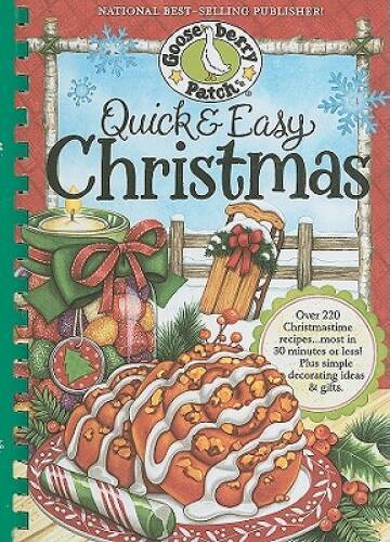 Quick Easy Christmas (Seasonal Cookbook Collection) – Plastic Comb – VERY GOOD