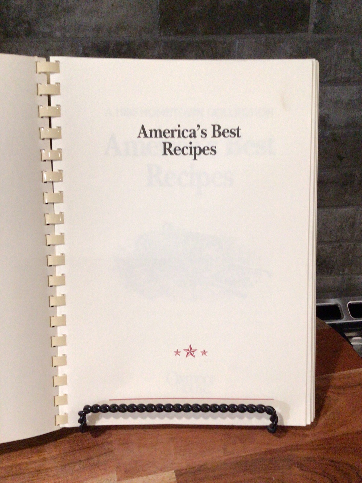 1993 HOMETOWN COLLECTION America’s Best Recipes Cookbook 336 Pages