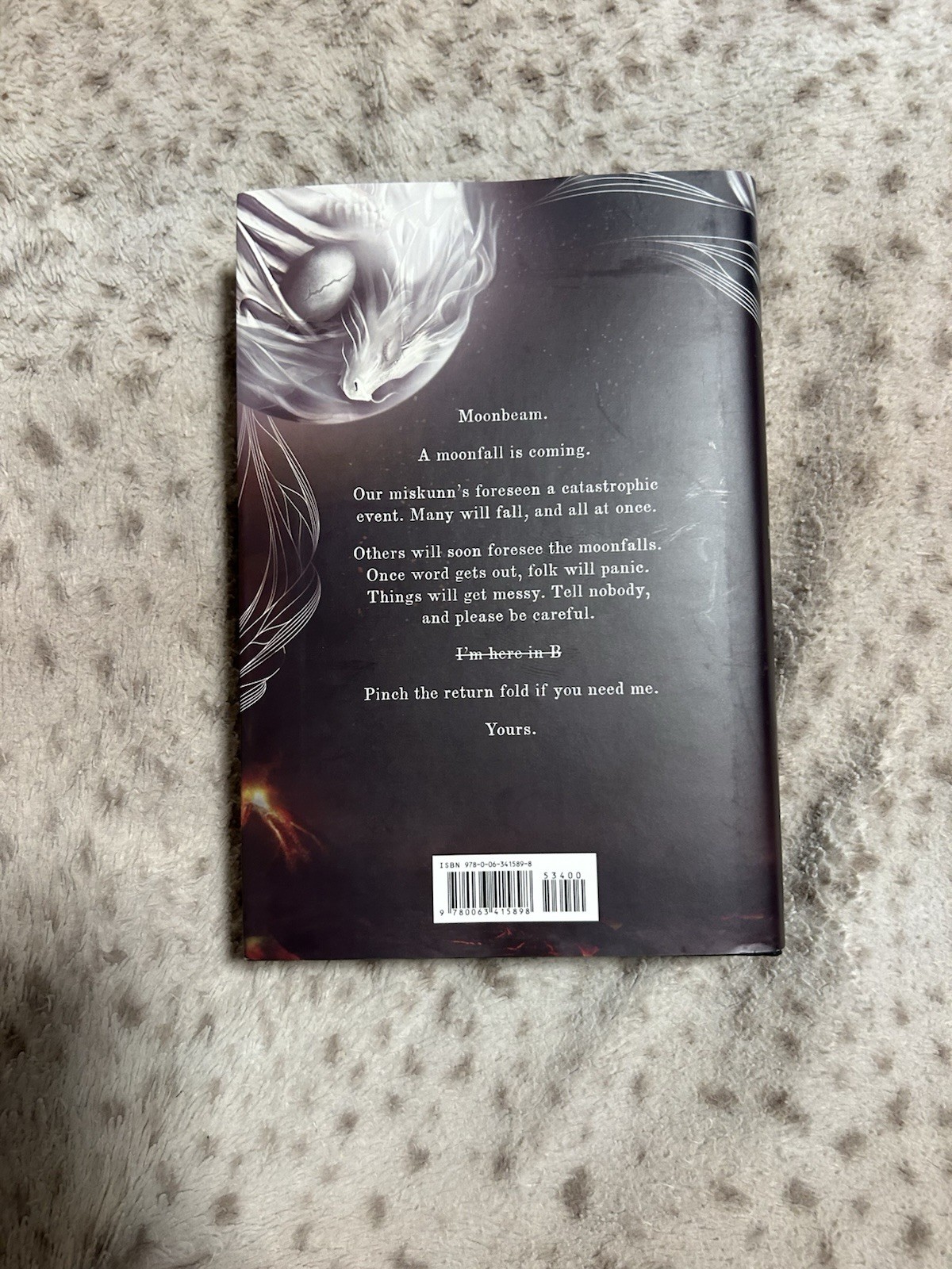 The Ballad of Falling Dragons by Sarah A. Parker SIGNED IN PERSON