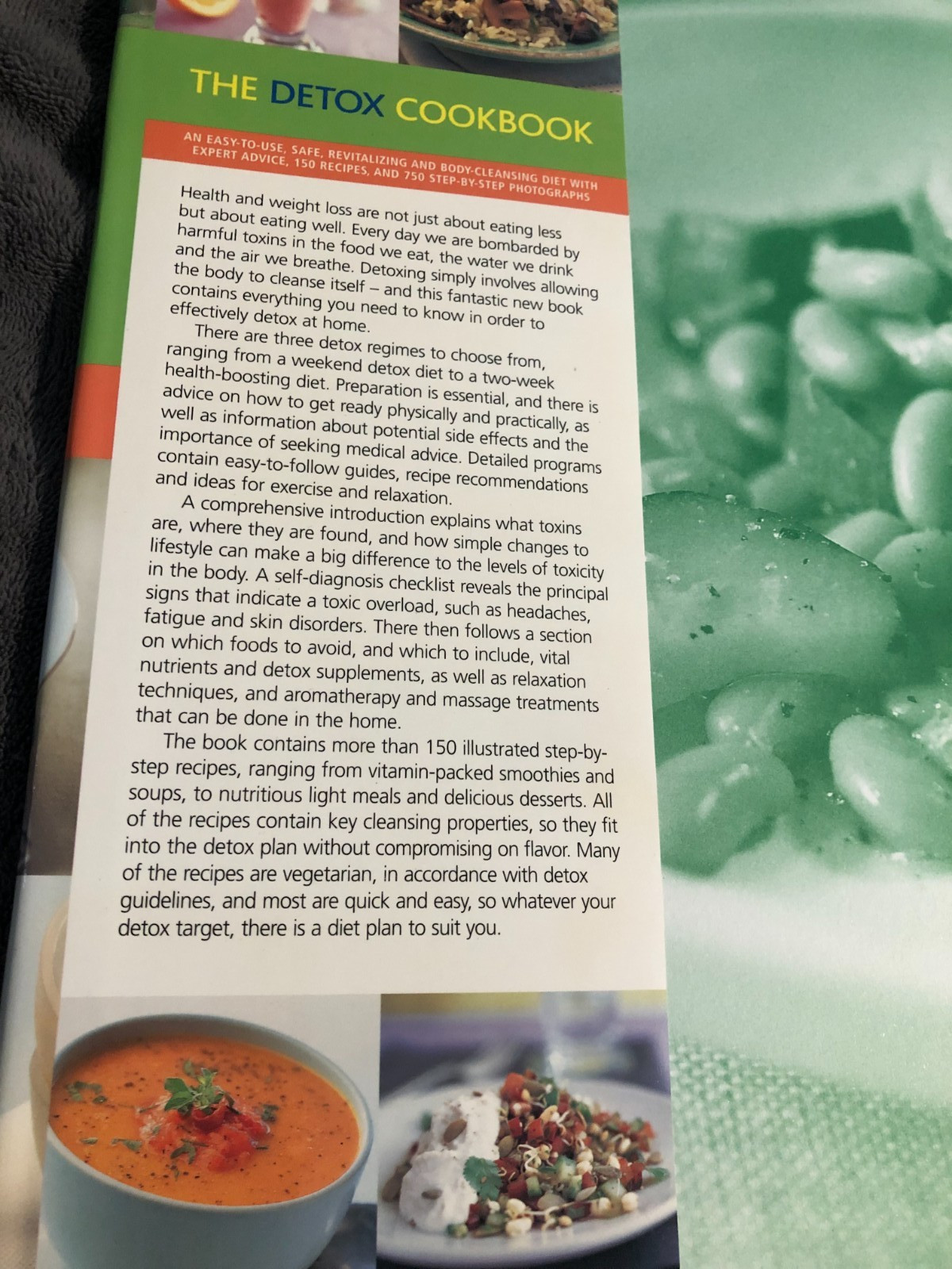 The Detox Cookbook Easy Body Cleansing 150 Recipes Health Weight Loss 256 Pages