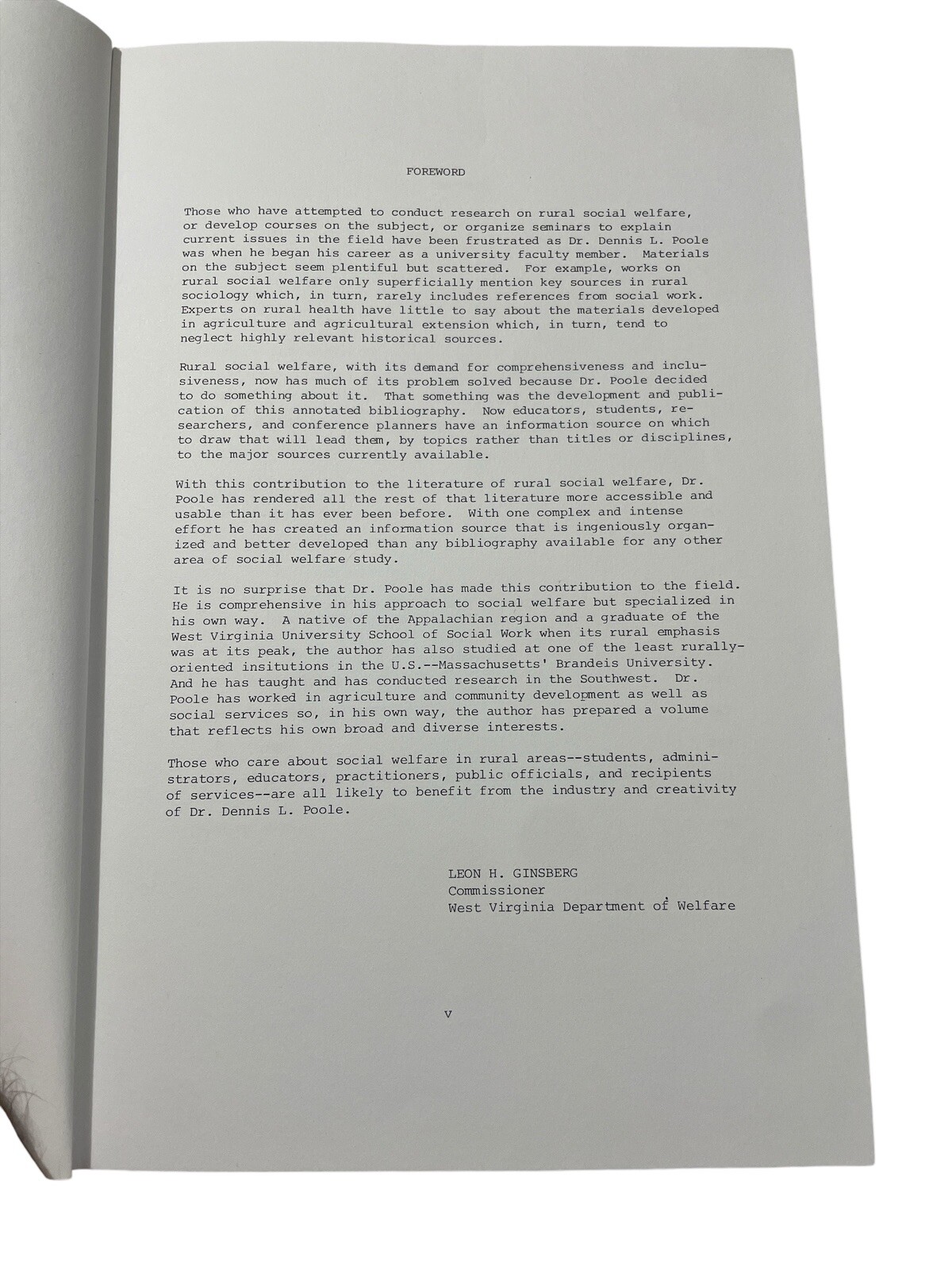 Rural Social Welfare. Educators and Practitioners An Annotated Bibliography 1981