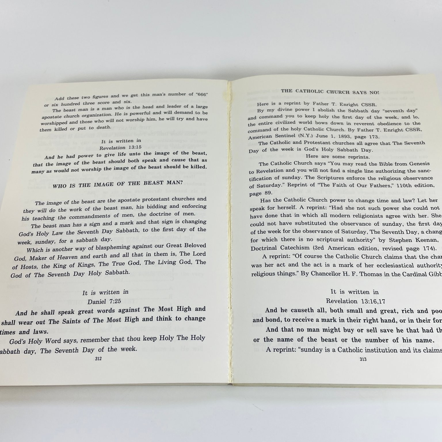 For Jesus Sake It is written R. J. Zeeb 1988 Religious Christian Study Guide