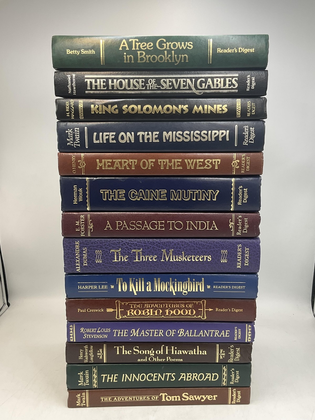 Lot Reader’s Digest The World’s Best Reading Various Authors Assorted Colors HC