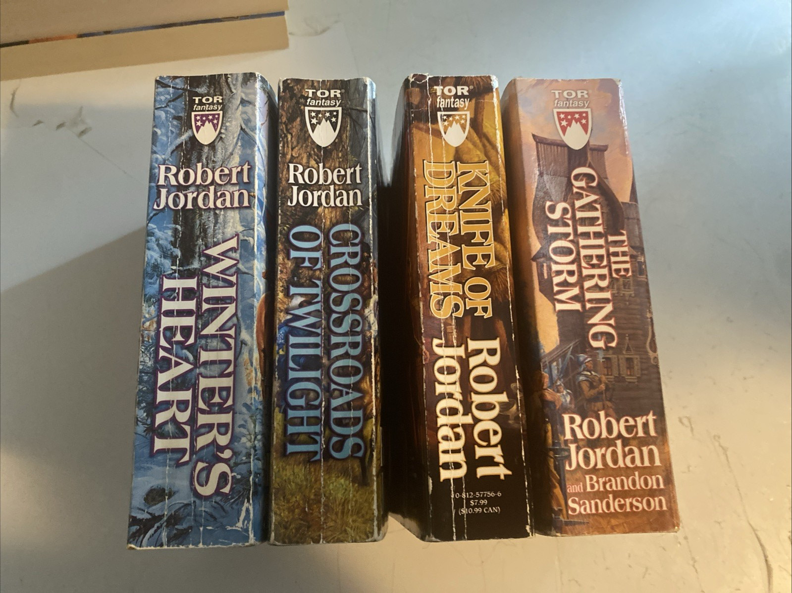 The Wheel of Time Complete Set 1-14 plus prequel 15 PB Books Robert Jordan