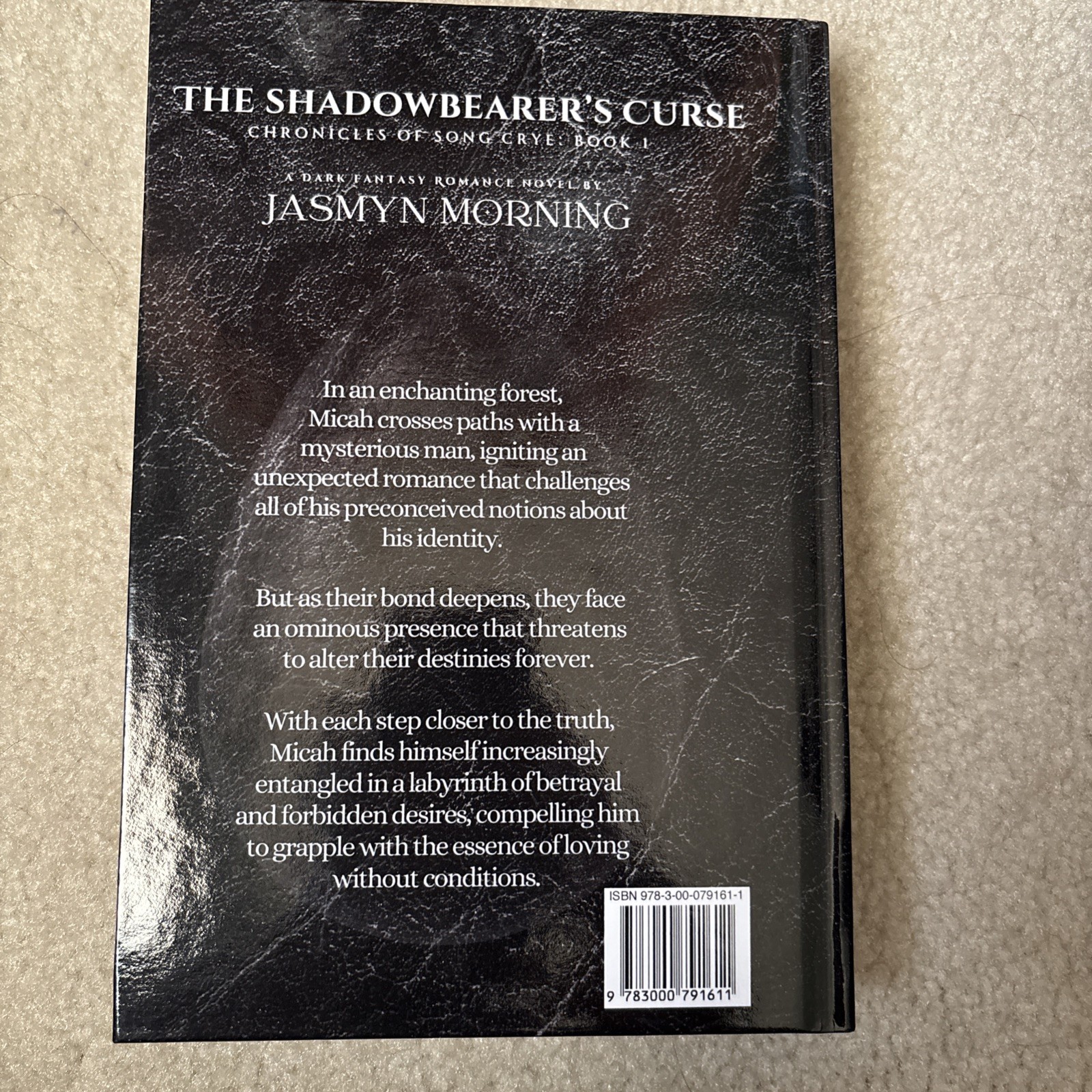 The Shadowbearer’s Curse: A Dark Fantasy Romance (MM) Hardcover