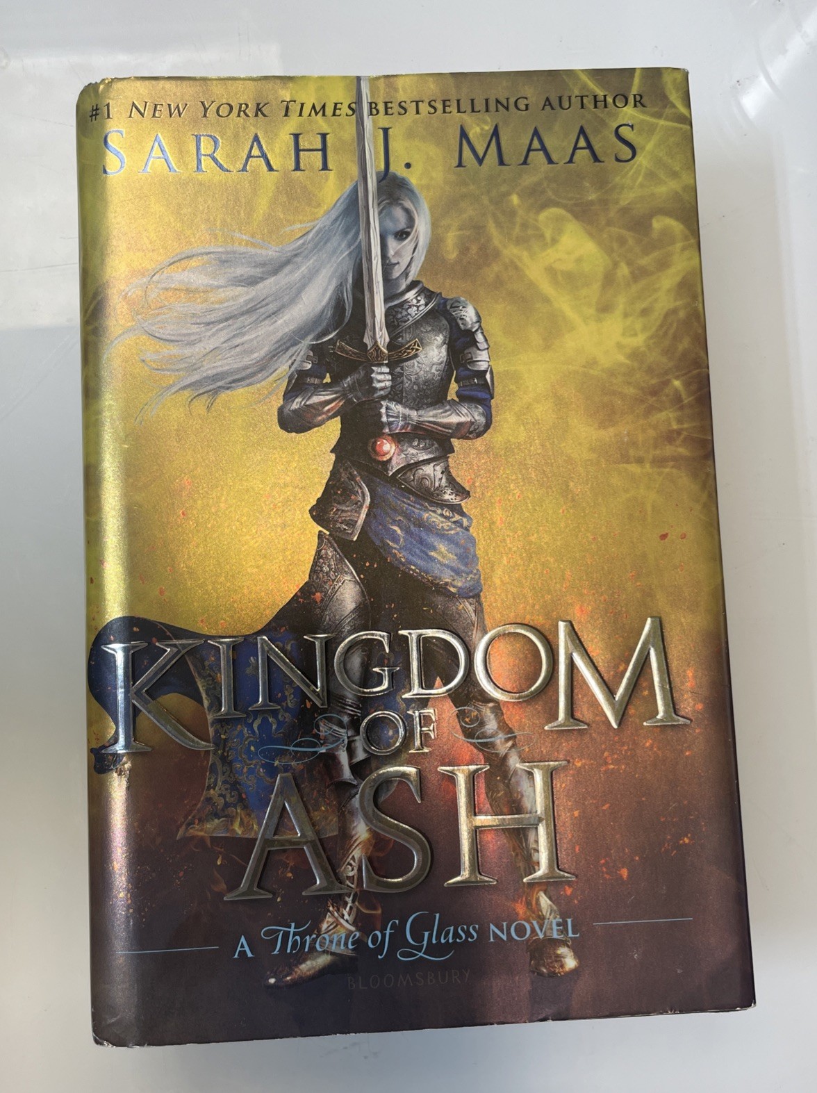 Sarah J. Maas – Kingdom of Ash A Throne of Glass Novel Hardcover (2018) HC/DJ