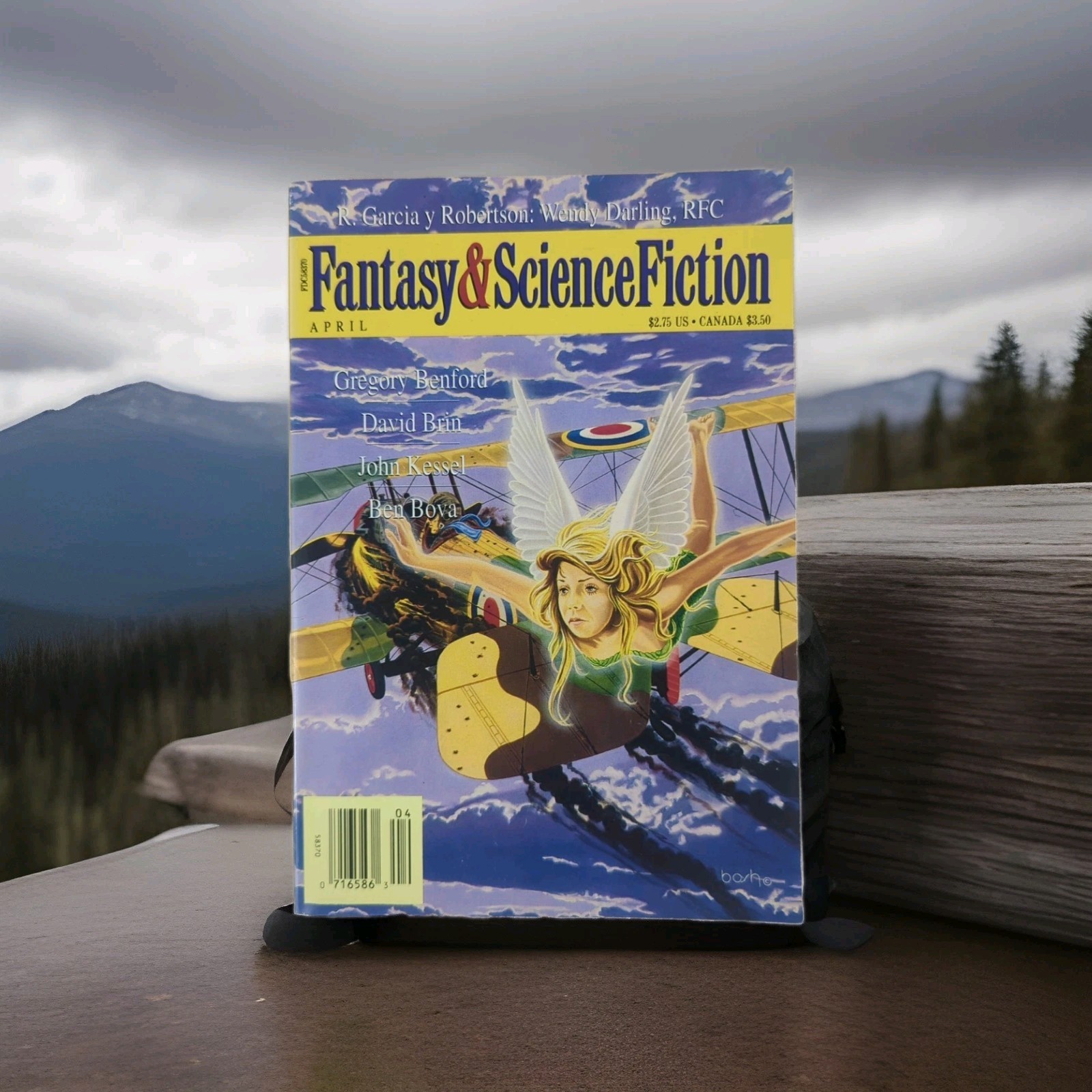 Fantasy & Science Fiction April 1994 Digest Paperback David Brin