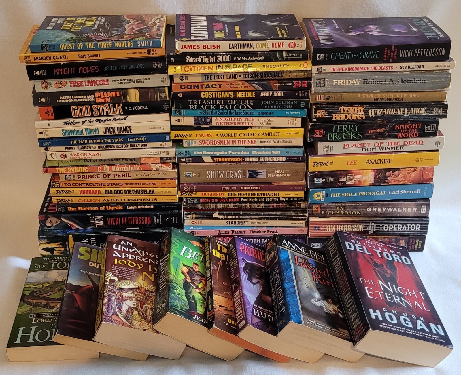Science Fiction & Fantasy Books by Various Authors…You Pick 1 or more, PB’s