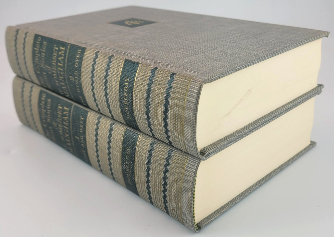 W Somerset Maugham Complete Short Stories 2 Vol Box Set Hardcover Vintage 1952