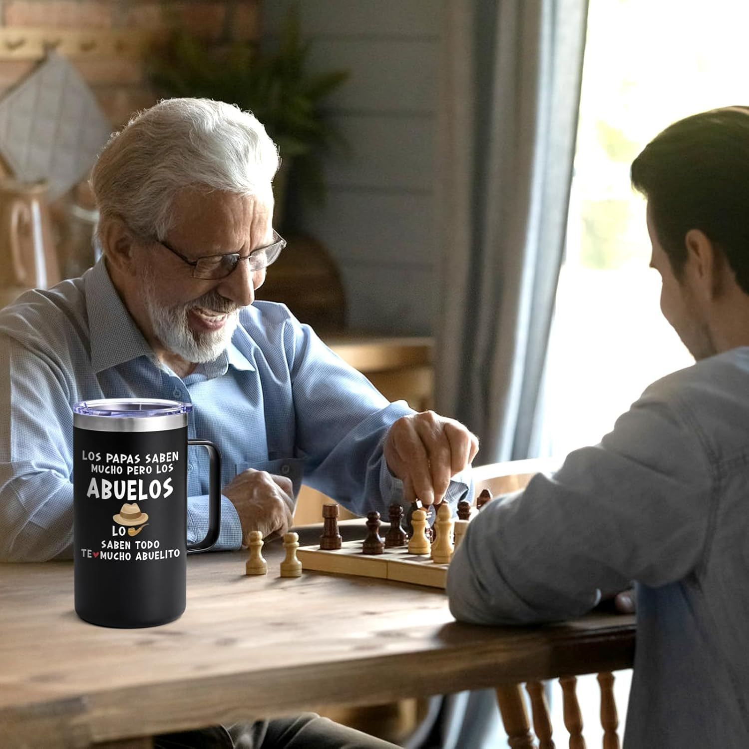 Abuelo Father’S Day Gifts, Regalos Para El Mejor Abuelo Del Mundo, 20 Oz Grandfa