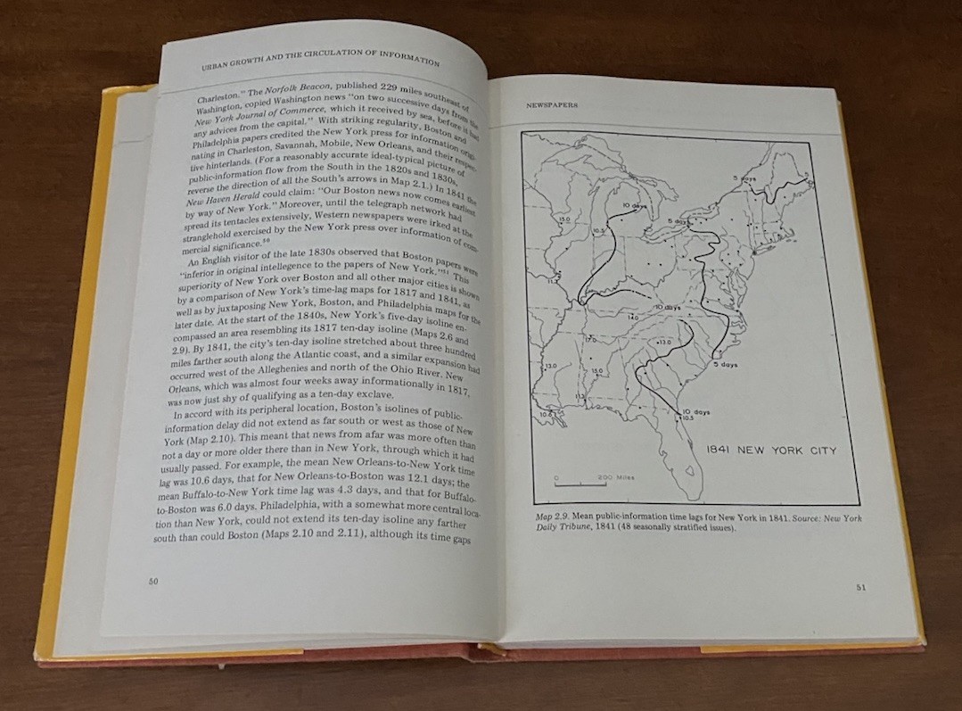 Urban Growth and the Circulation of Information by Allan Pred (Hardcover, 1973)