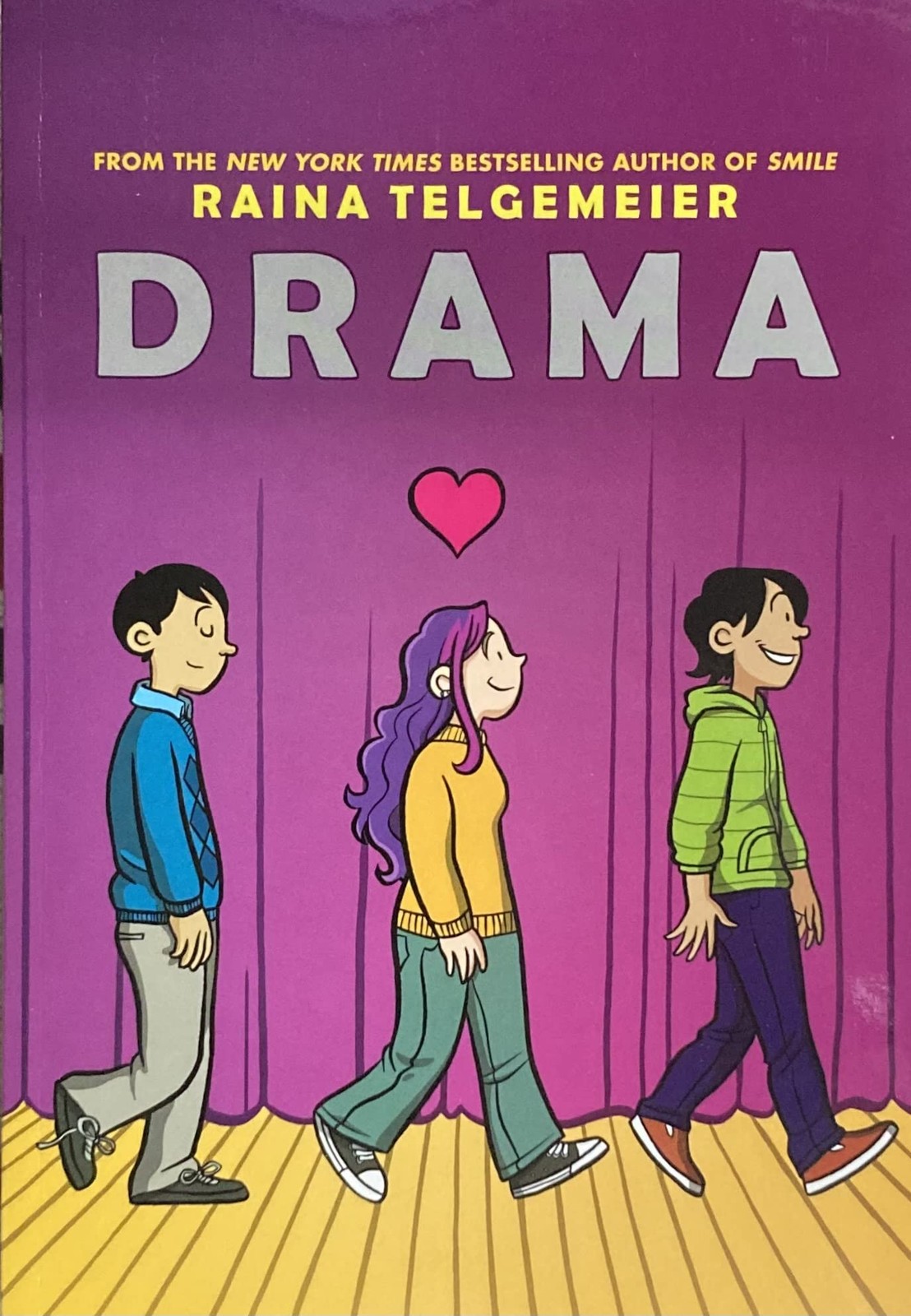 Raina Telgemeier 5 Books Box Set — Smile; Drama; Sisters; Ghosts & Guts