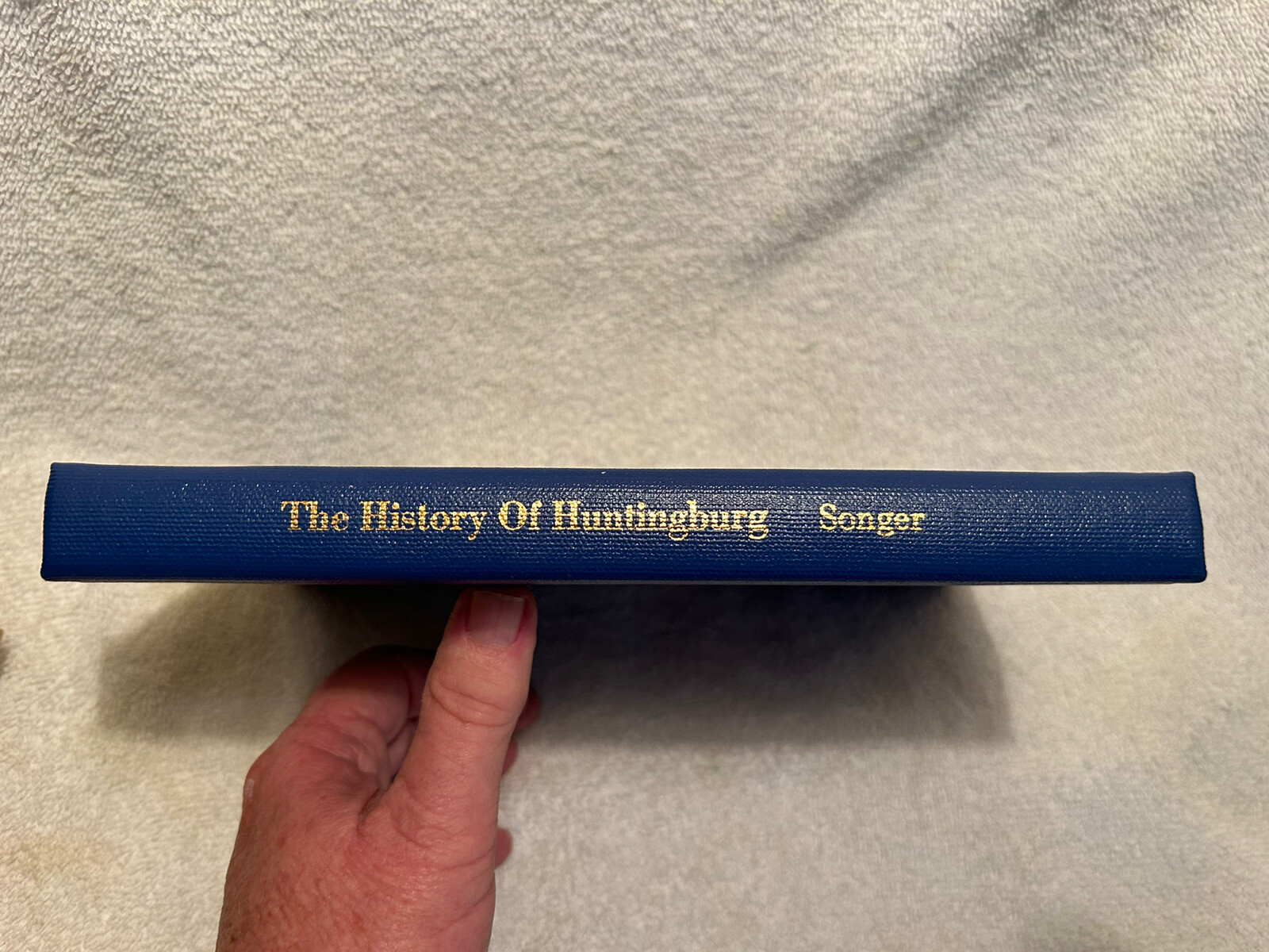 Vtg. Book History Of Huntingburg IN 1987 By Hugo C. Songer 288 Pages Illustrated