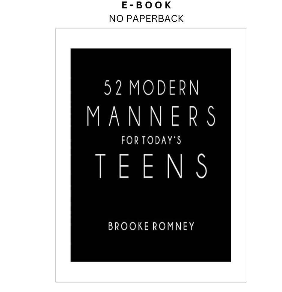 52 Modern Manners for Today’s Teens, Brooke Romney 2021