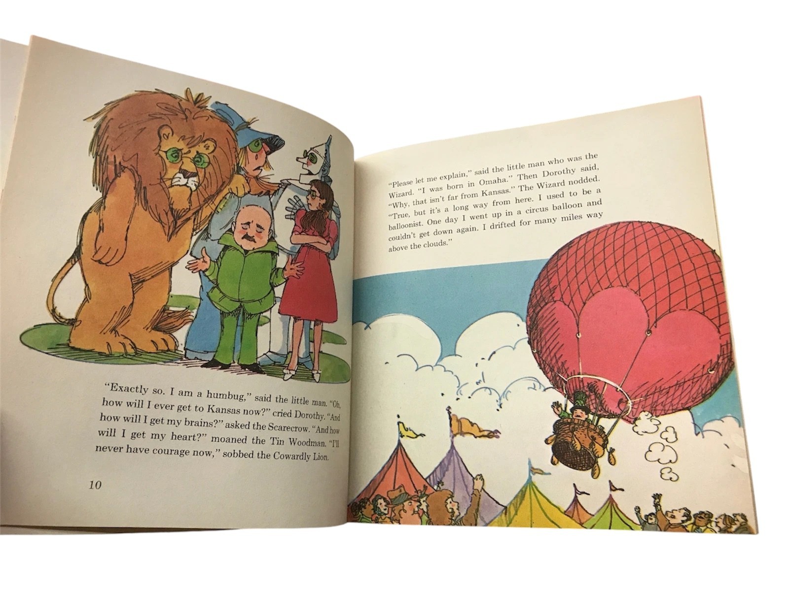 4 Wizard of Oz Books: Off To See The Wizard/Dorothy & Wicked Witch/Over Rainbow+