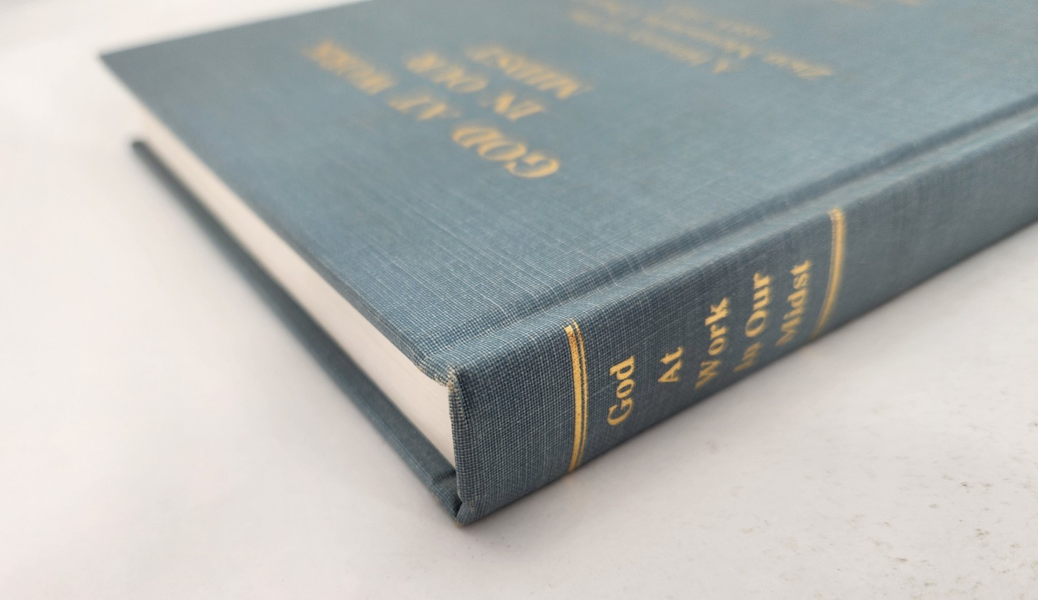 God At Work In Our Midst-History of Zion Mennonite Church-1993 Hardcover