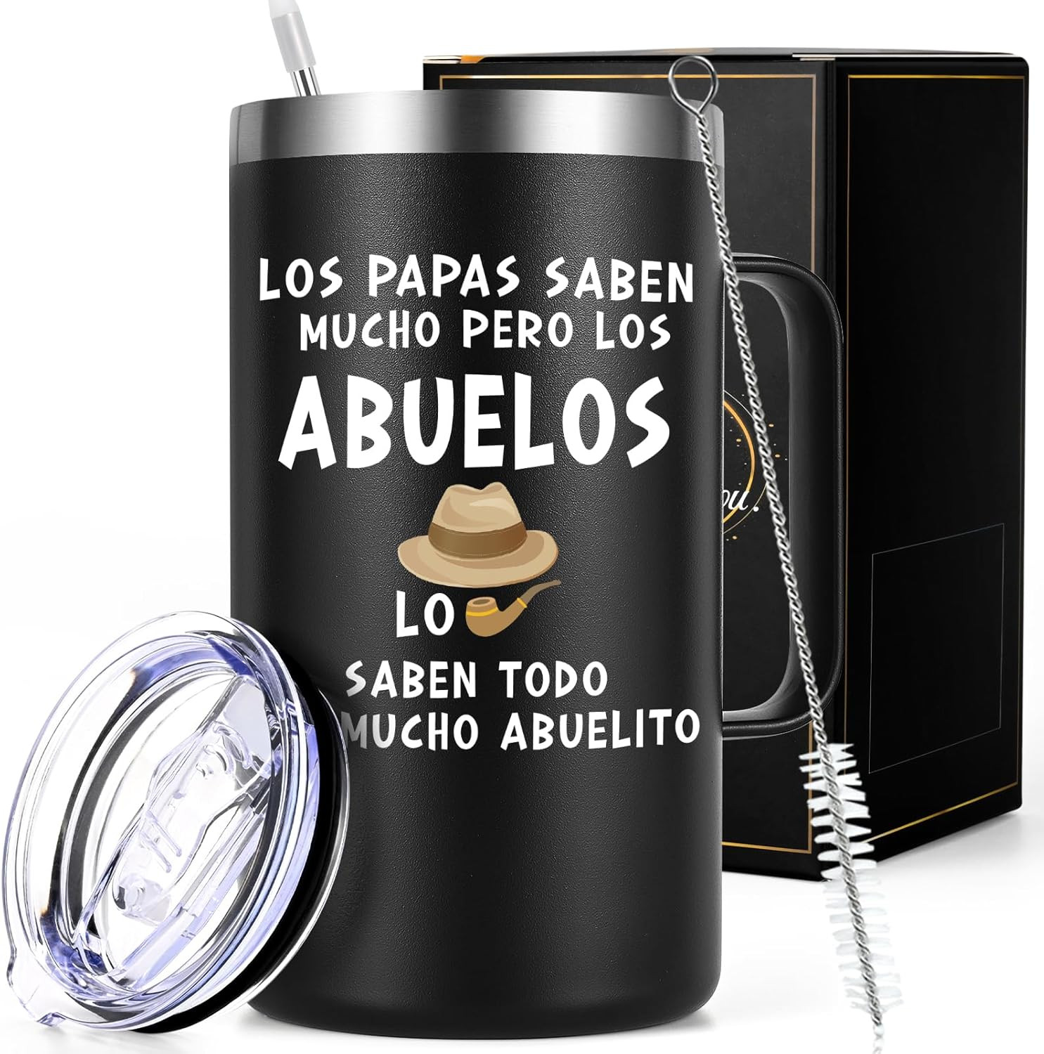 Abuelo Father’S Day Gifts, Regalos Para El Mejor Abuelo Del Mundo, 20 Oz Grandfa