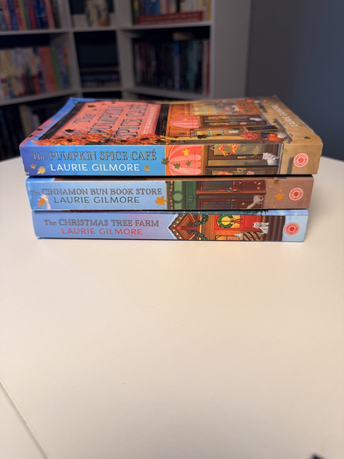 Dream Harbor Series 3 Books Set By Laurie Gilmore: The Pumpkin Spice Cafe…
