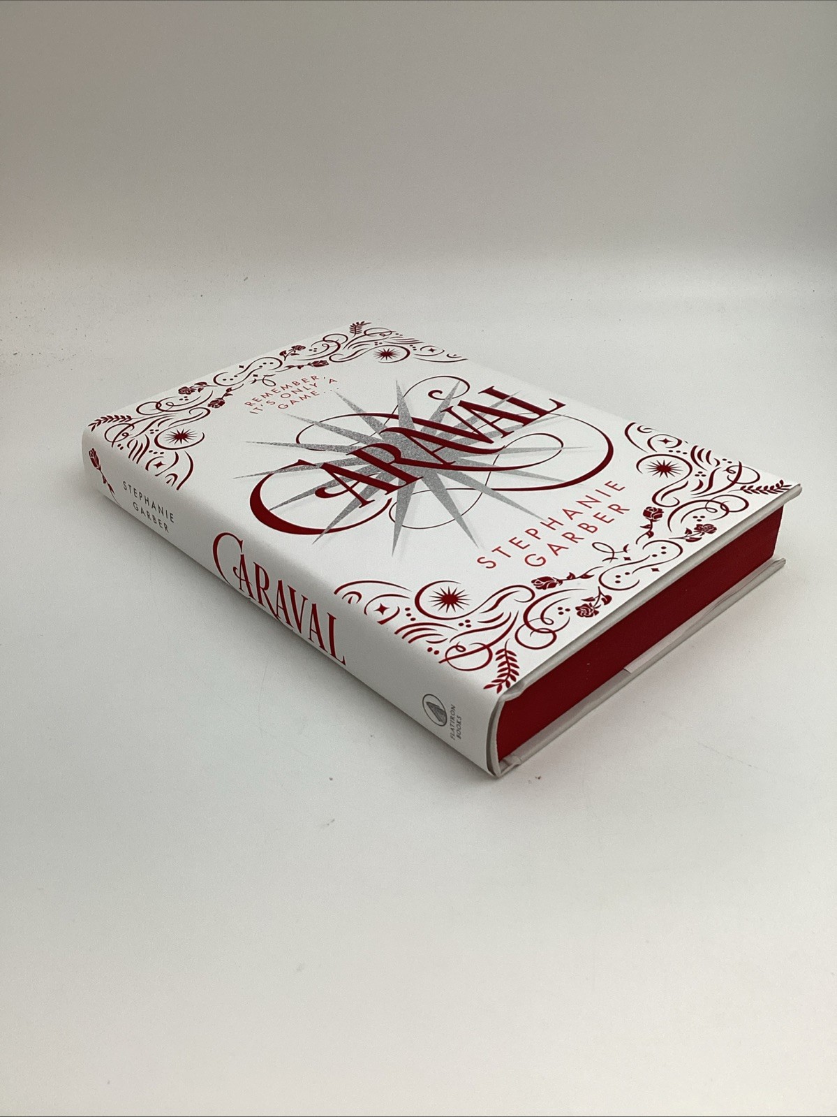 Set Of 4 Stephanie Garber Sprayed Edges Caraval Holiday Edition Flatiron Books