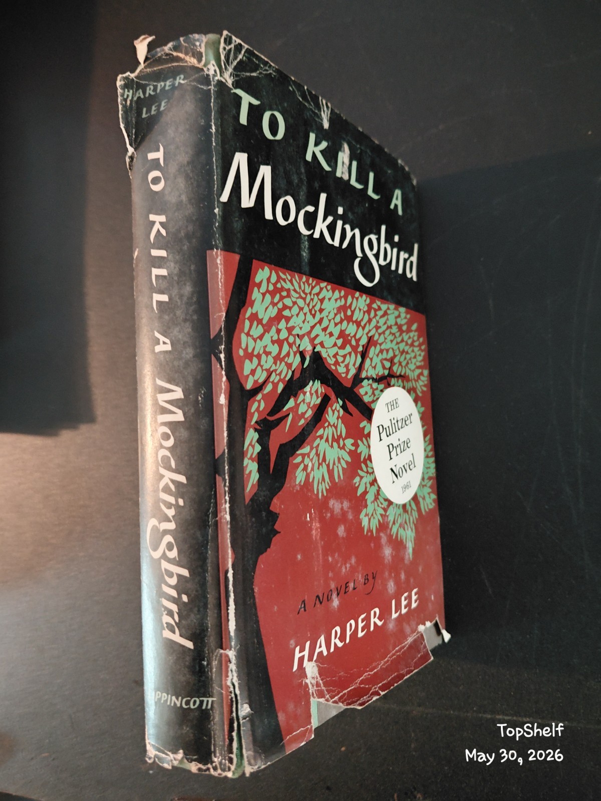 1961 To Kill a Mockingbird by Harper Lee Early Lippincott Printing w/Dust Jacket