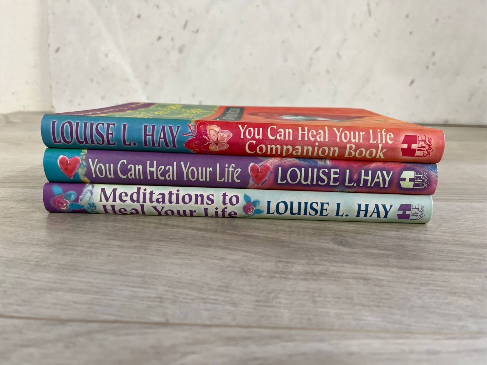 Louise Hay Gift Book Collection by Hay 3-Book Bundle Meditations Heal Your Life