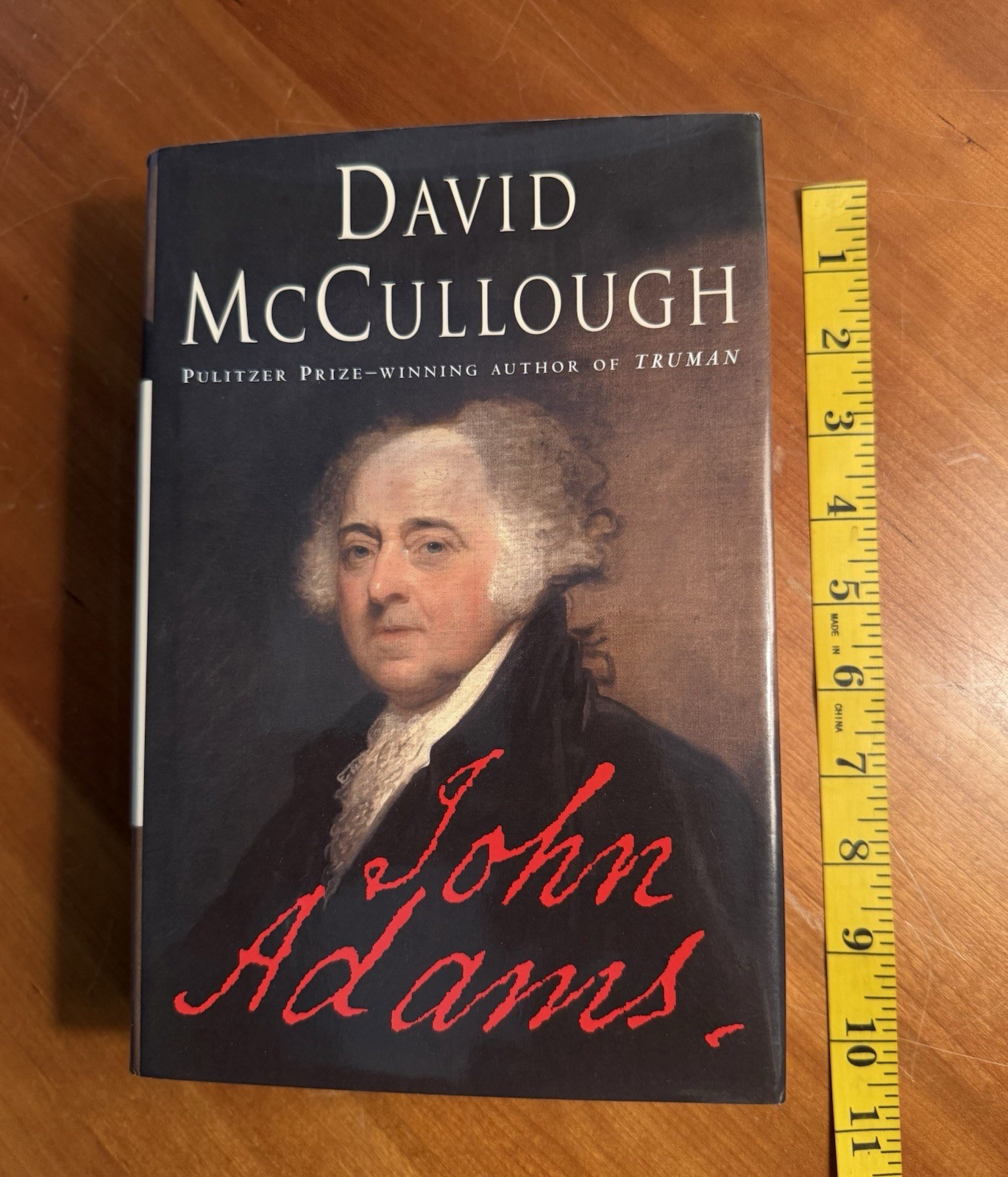 David McCullough “John Adams” New, Unread & Hardcover