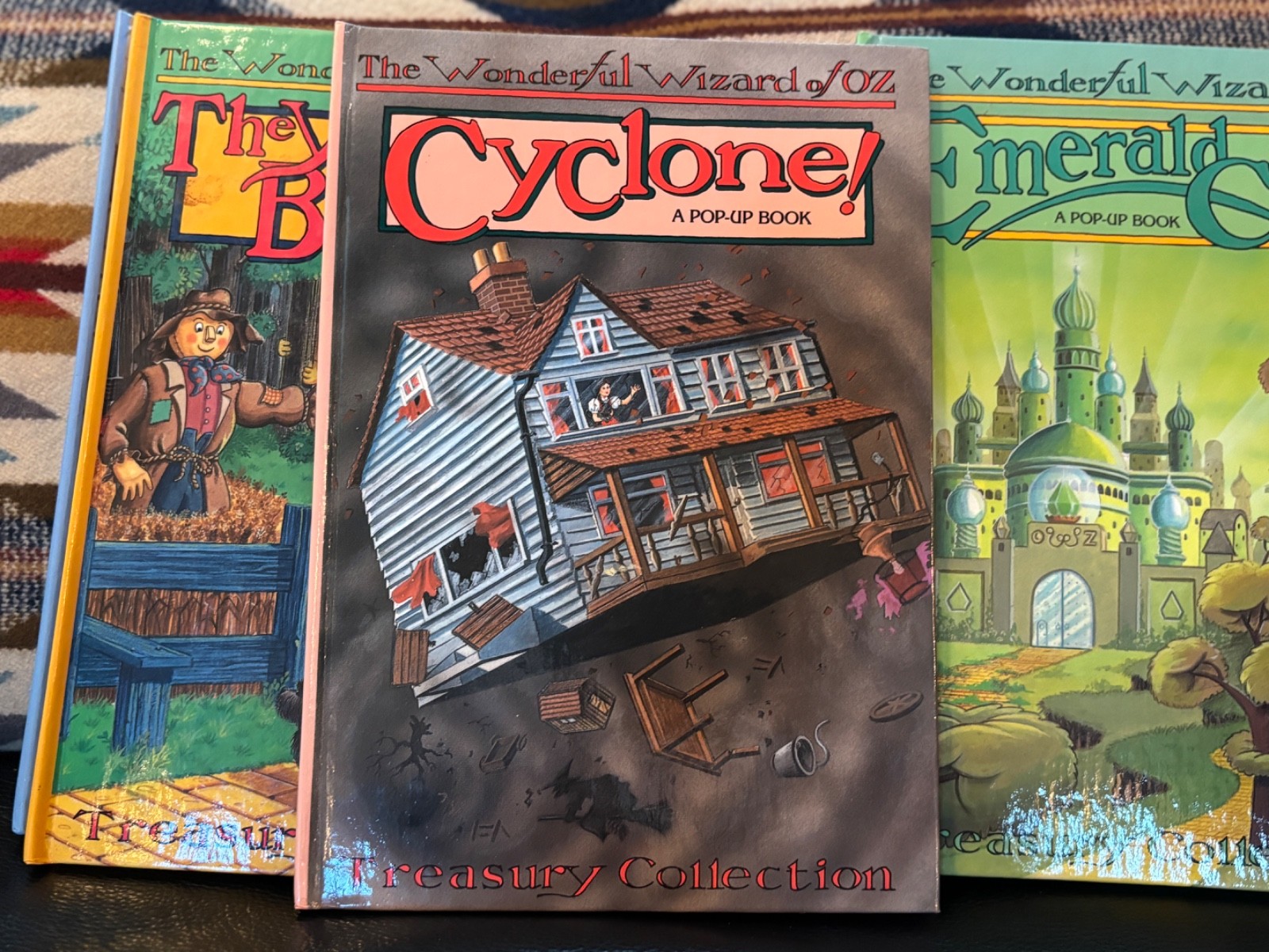 The Wizard of Oz Pop-up Books Set of 4 Treasury Collection Vintage