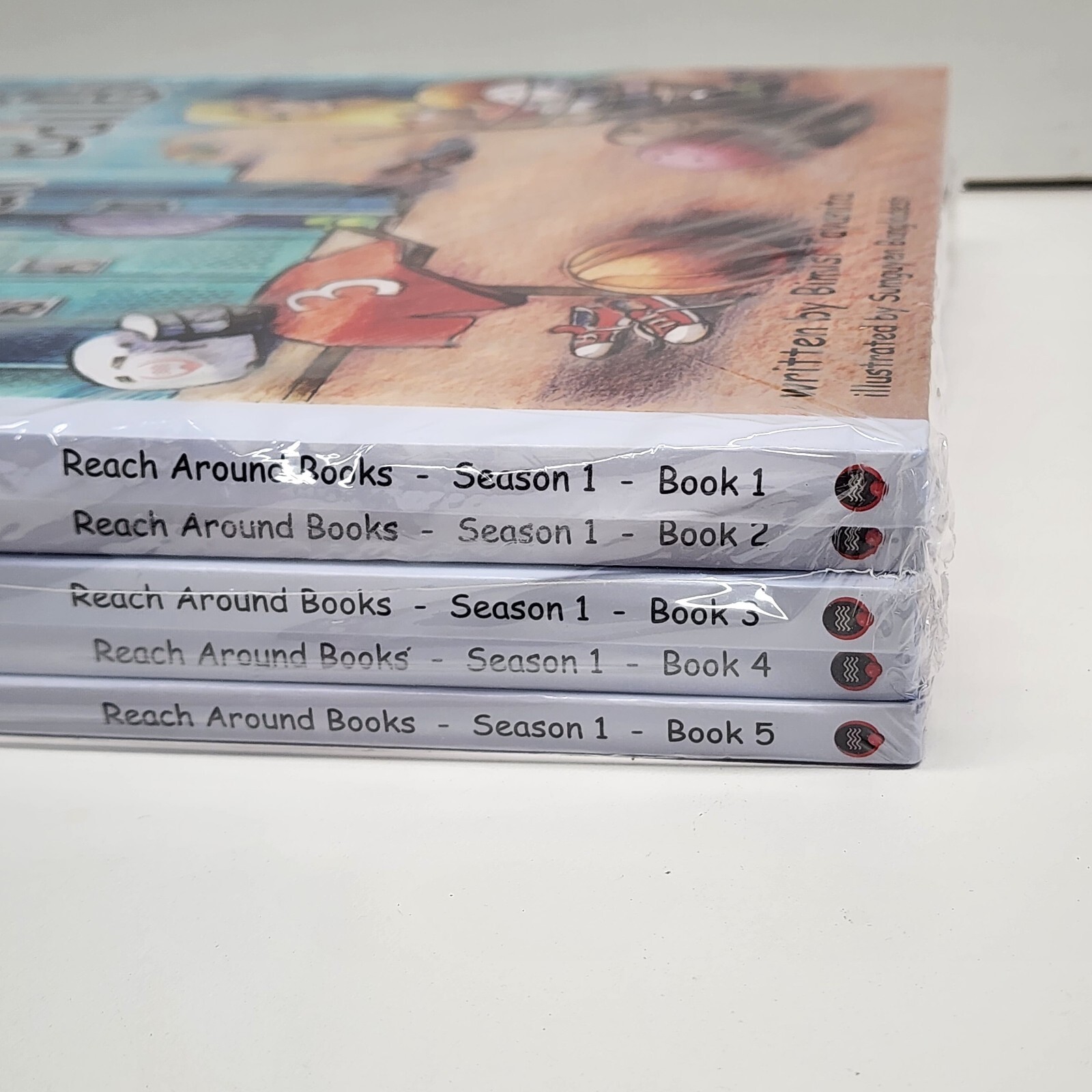 Reach Around Books Season One (Complete With Cover 5 Books 2016) VGC Beaver