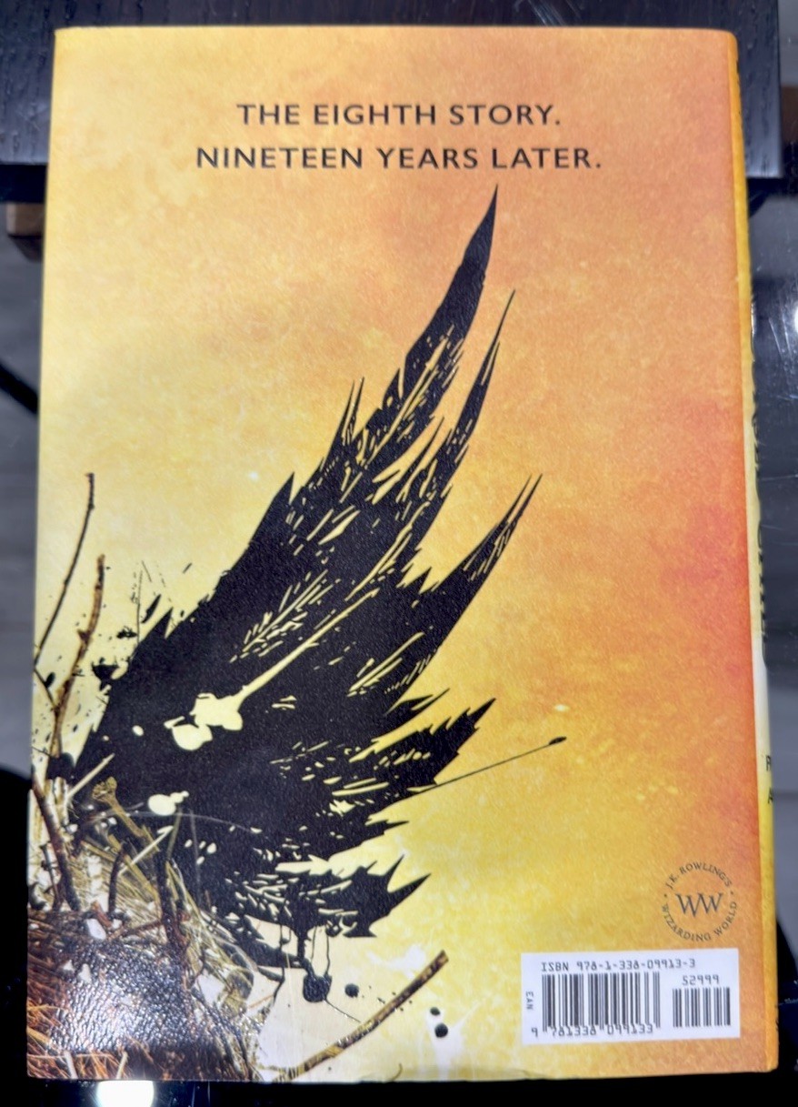 First Edition HARRY POTTER AND THE CURSED CHILD Hardcover 1st Printing SCRIPT hc