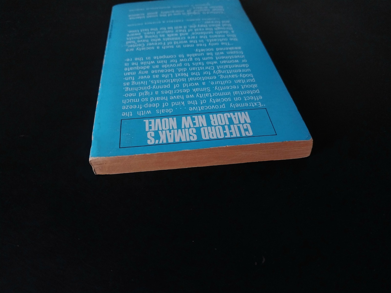 Clifford D. Simak – Why Call Them Back From Heaven? – Ace First Printing 1968