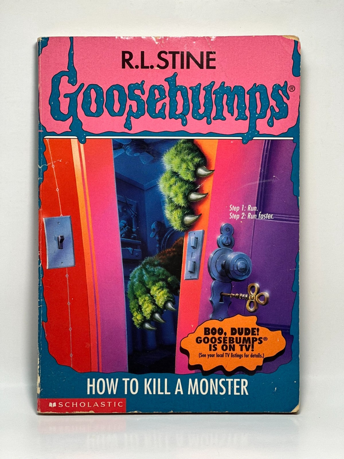 n/a Print #46 How to Kill A Monster Goosebumps Book RL Stine 1996 – BARGAIN BIN