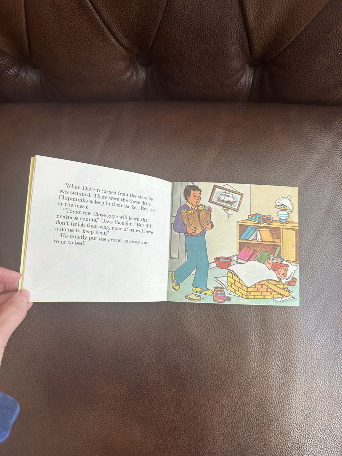 Vintage Alvin & The Chipmunks- The Chipmunk Story Paperback 1983