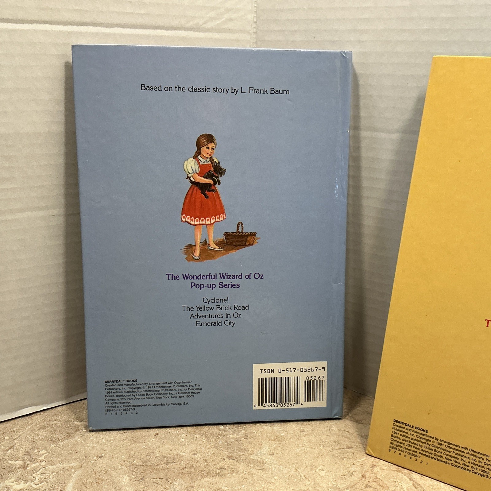 Lot Of 4 The Wizard Of Oz Pop-up Books Derrydale Books 1986 Or 1991