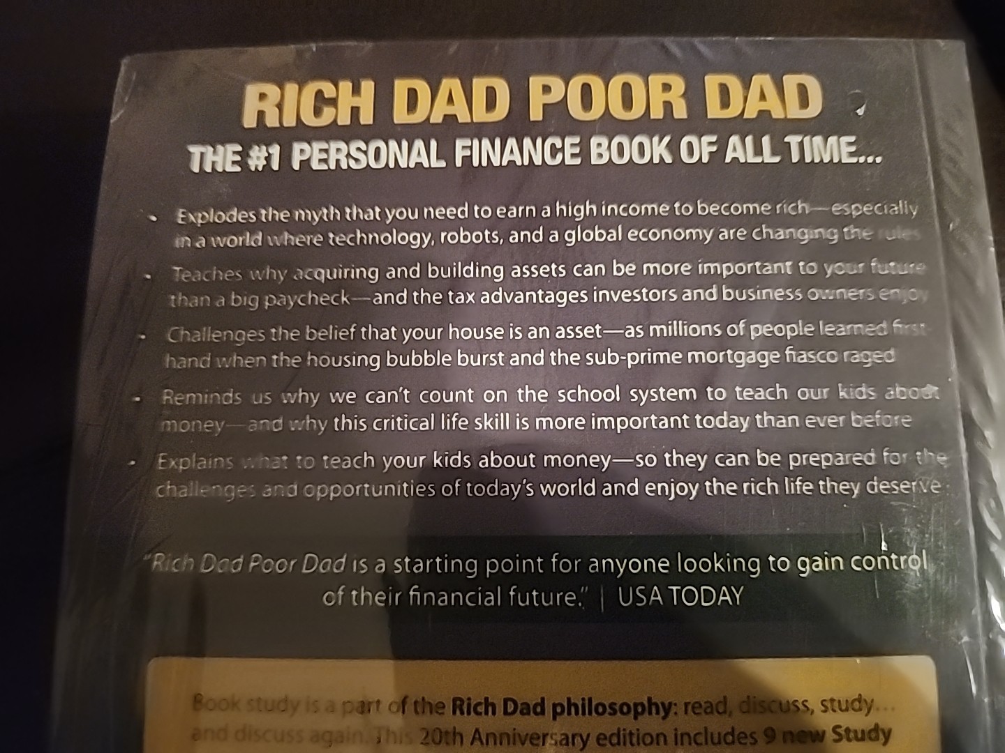 Rich Dad Poor Dad by Robert T. Kiyosaki, ☆NEW☆ ☆SEALED☆