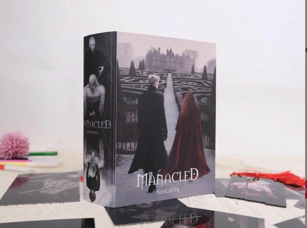Entire Manacled Book with Illustrations – Hardcover by SenLinYu – 3 in 1