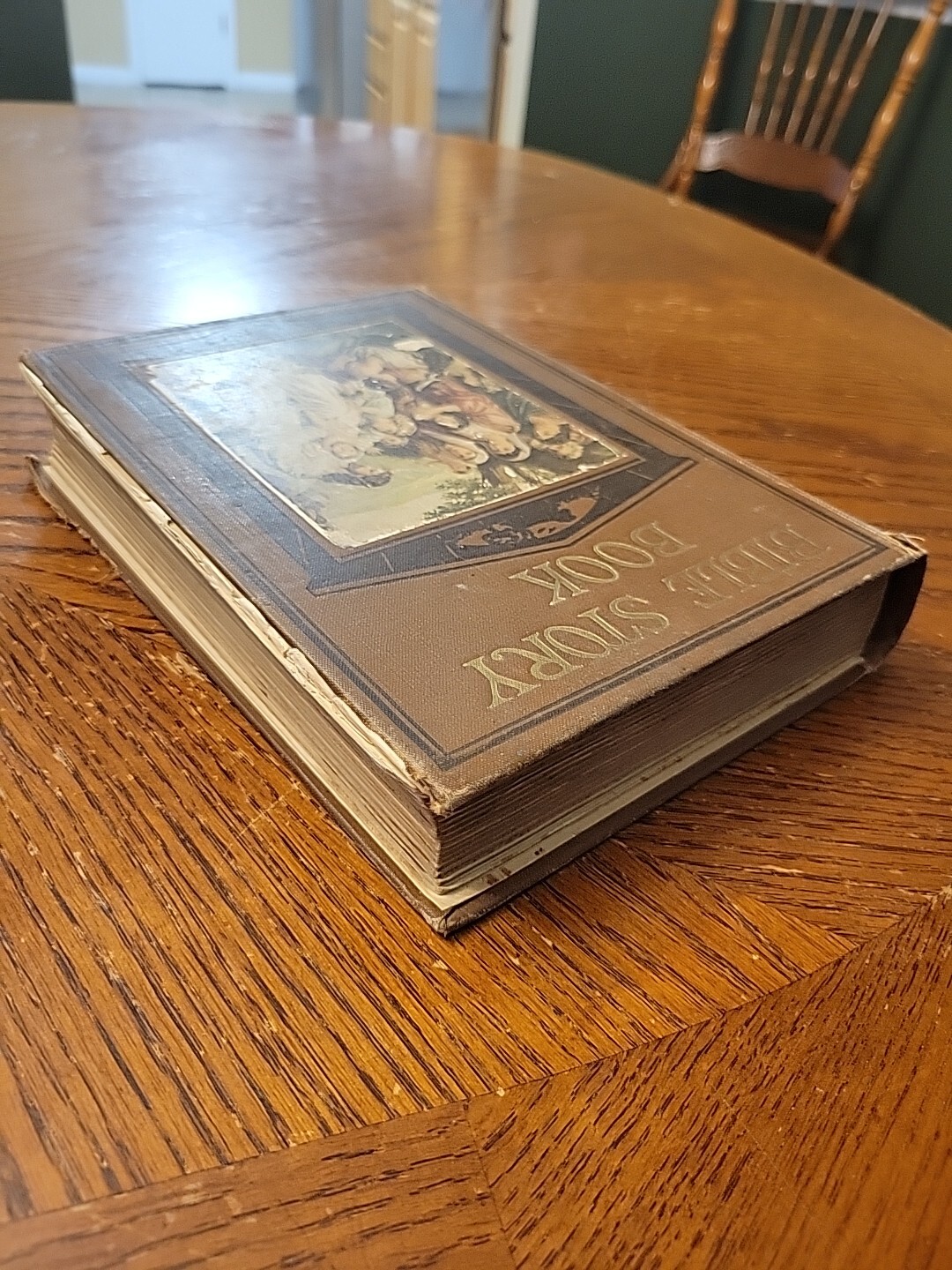 Antique Bible Story Book Elsie Egermeier 1922 Profusely Illustrated