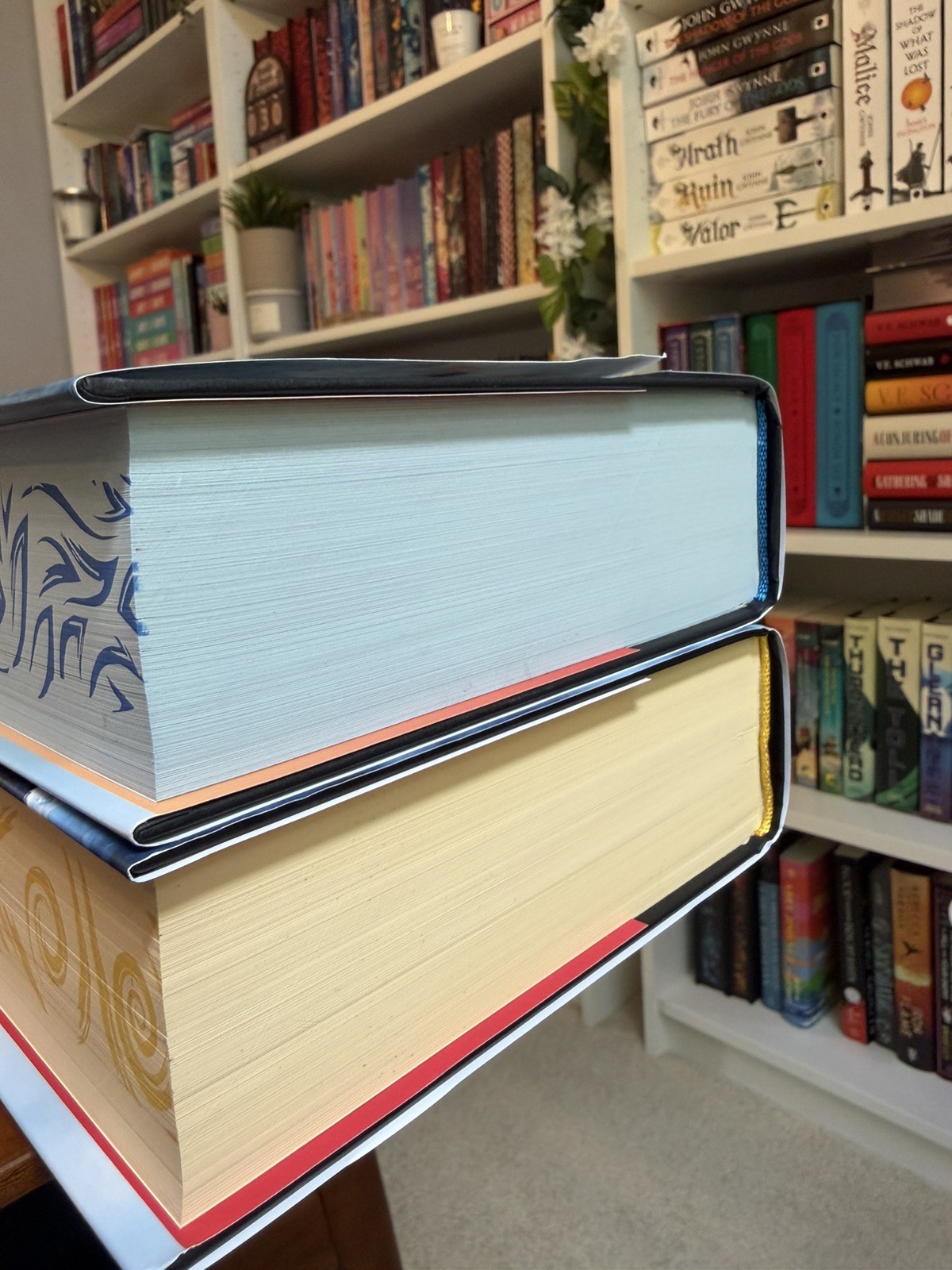 Slight Damage SIGNED Chris Wooding Ember Blade & Shadow Casket Broken Binding